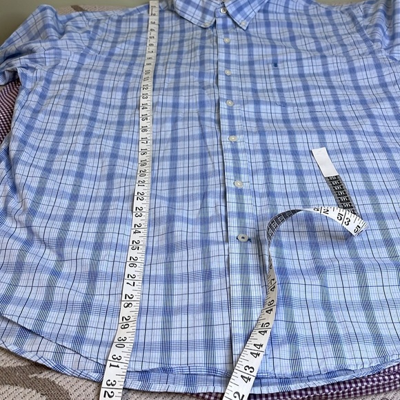 (Bundle) 2 long sleeve button down collar shirts, chaps/ Izod - Picture 8 of 17